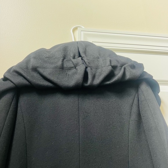 Cinzia Rocco like new stunning Black Double-Breasted virgin wool Coat - Picture 9 of 12